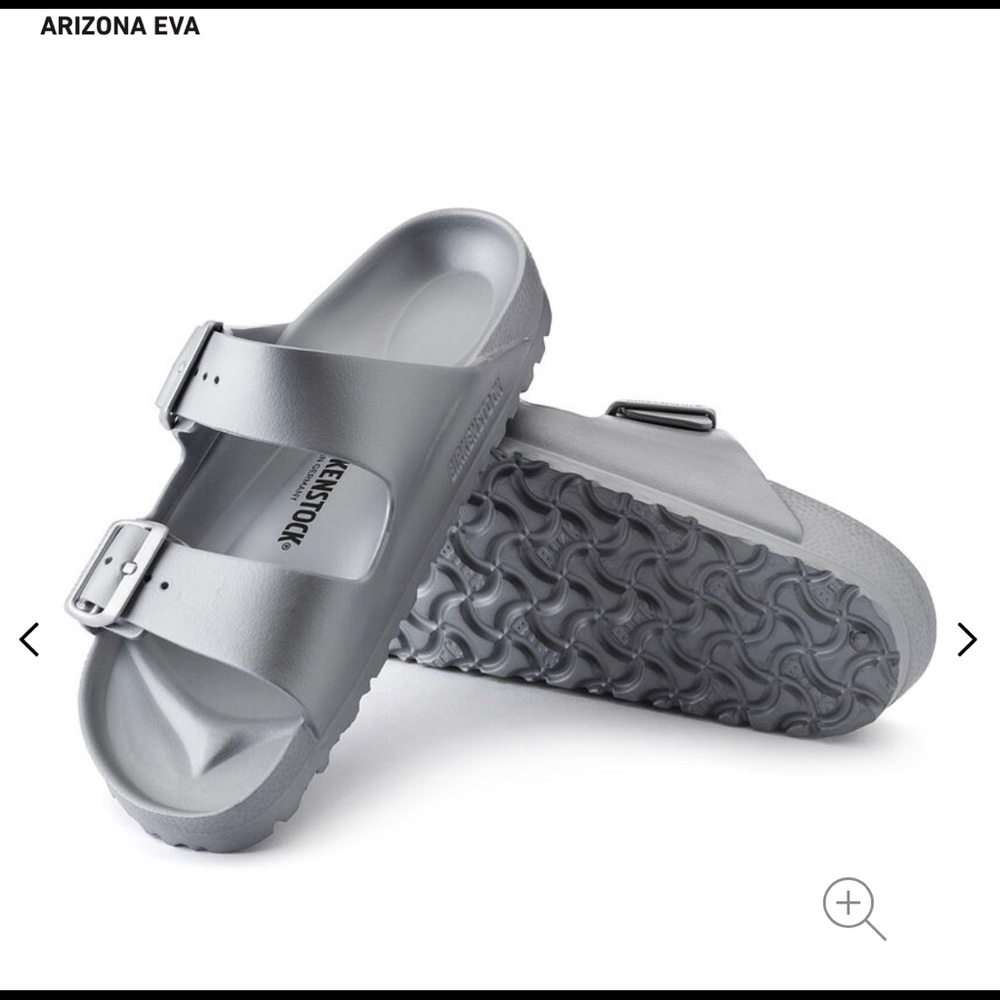BIRKENSTOCK Arizona Eva Silver US 6